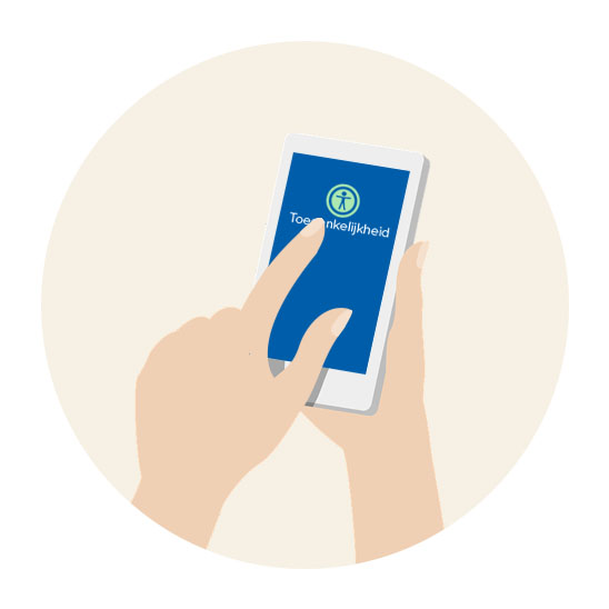 Toegankelijkheidsinstellingen openen op een Android telefoon voor koppeling gehoorapparaat