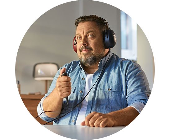 Hoorprotocol test met koptelefoon en reactievereniging