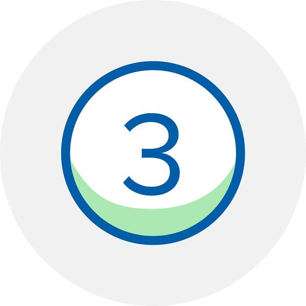 Ikona przedstawiająca numer 3 na szarym tle.