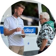 Zespół wsparcia biznesu w Audika.