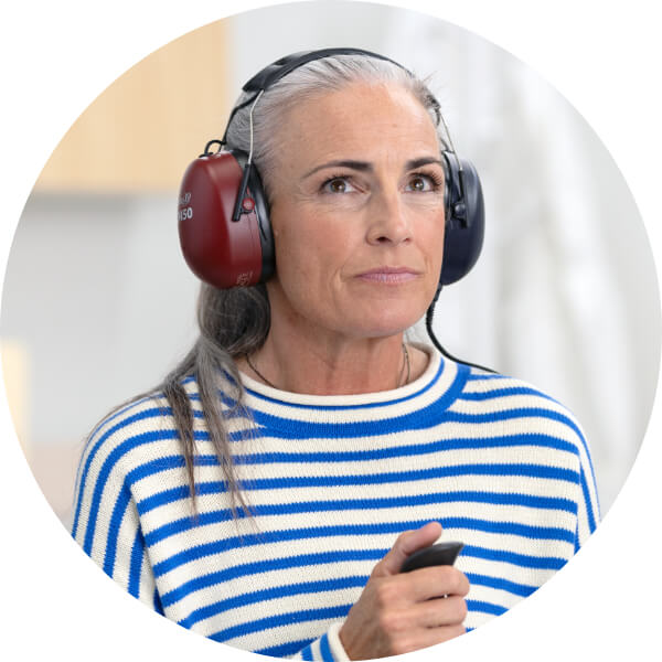 Image shows a hearing aid