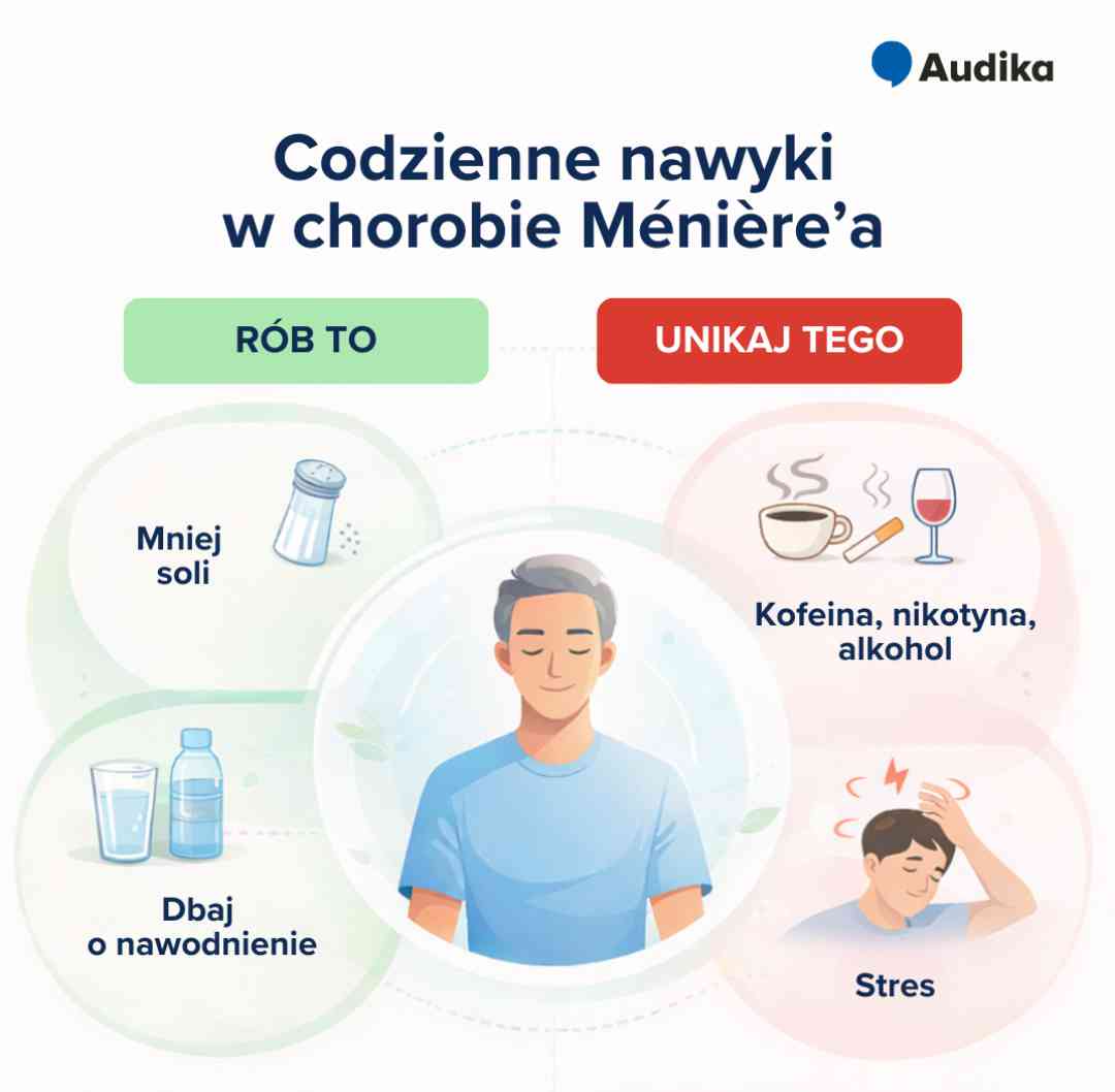 Leczenie choroby Meniere’a – jak sobie radzić?