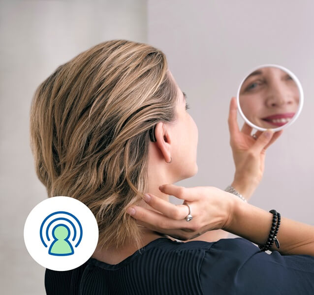 Funkcje Oticon Intent™ – czujniki intencji użytkownika 4D Sensor.