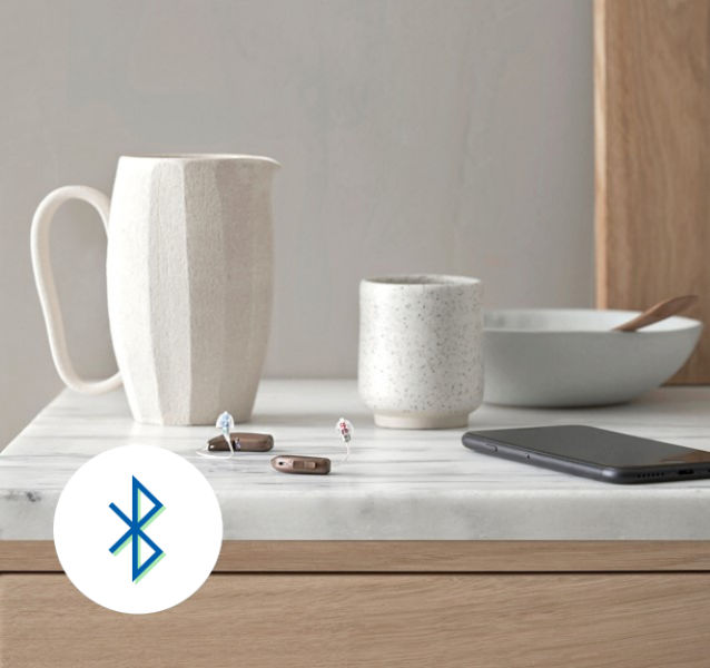 Funkcje Oticon Jet™ – łączność Bluetooth.