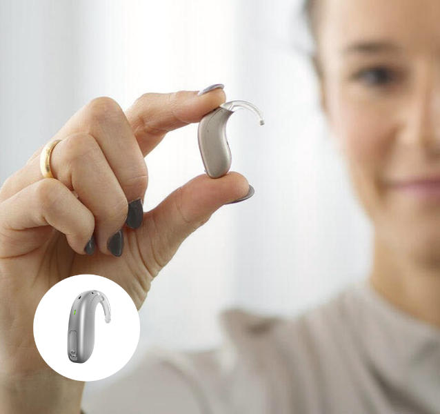 Aparaty słuchowe Oticon More™ – wypróbuj w gabinecie.