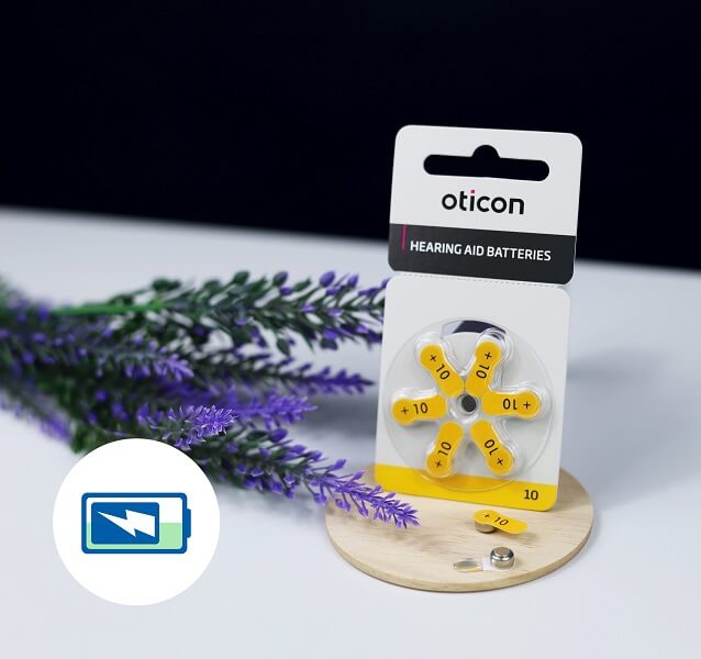 Funkcje Oticon Own™ – wymienne baterie.