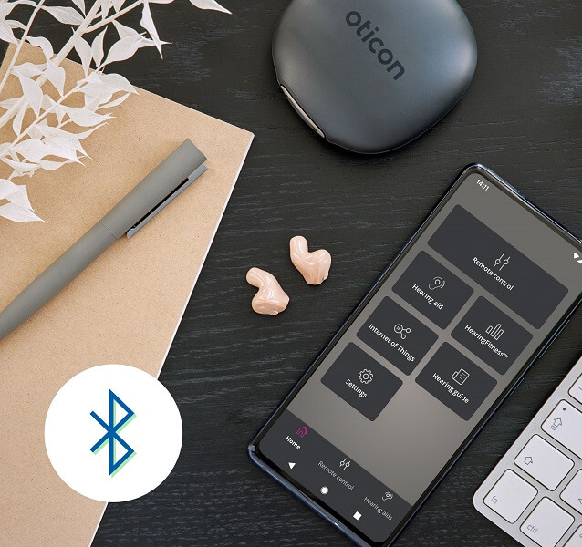 Funkcje Oticon Own™ – łączność Bluetooth.