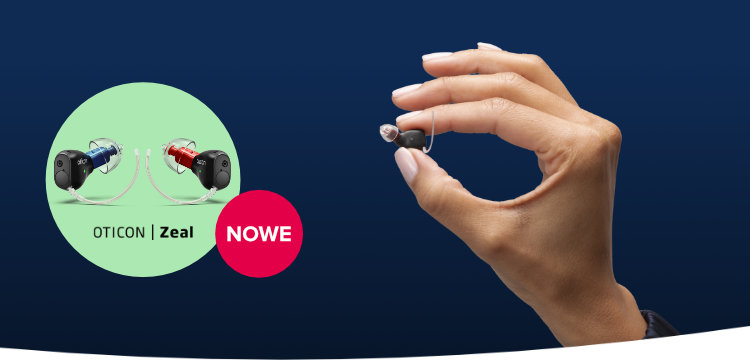 Wypróbuj za darmo aparaty słuchowe Oticon Zeal™.