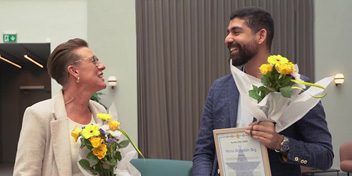 Vinnare av Audika stars 2026 Nima och Anna