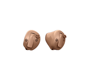 Bild på en hudfärgad i-örat hörapparat som kan vara den bästa för dig.