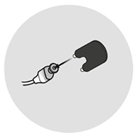 Bild på hur man sätter på ett vaxfilter