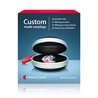 Bild på hörselskydd som är en hörselprodukt.