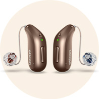 Hörapparater som provas ut vid hörselnedsättning