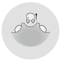  Illustration på du börjar byta vaxfilter på en allt-i-örat-hörapparat