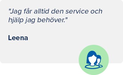  ’Jag får alltid den service och hjälp jag behöver’ – citat från en nöjd kund hos Audikas hörselkliniker.