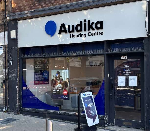 Exterior of Audika Bletchley