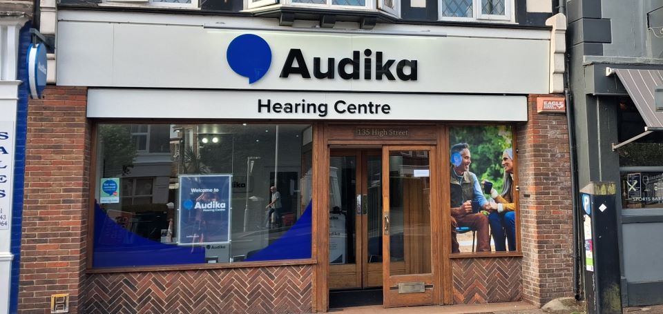 Exterior of Audika Broadstairs clinic