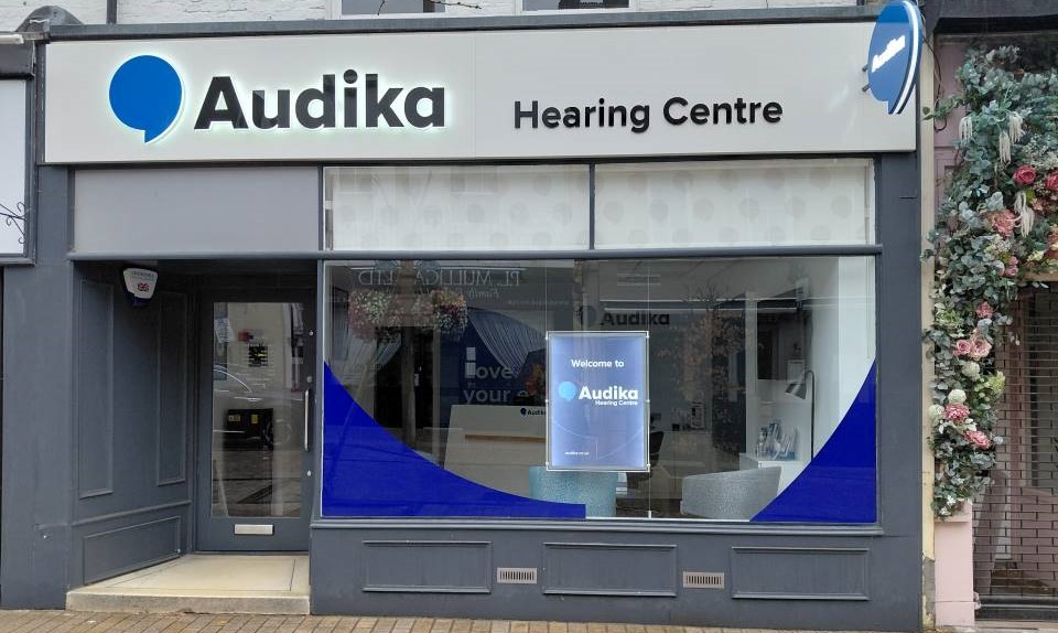 Exterior of Audika Bromley 44-46