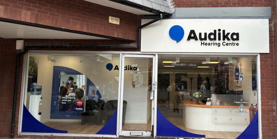 Exterior of Audika Frodsham Mall