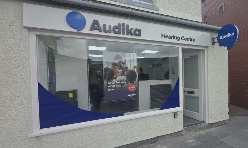 Exterior of Audika Colwyn Bay