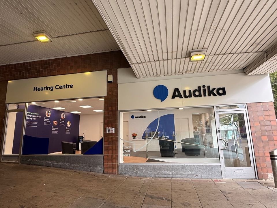 Exterior of Audika Coventry clinic