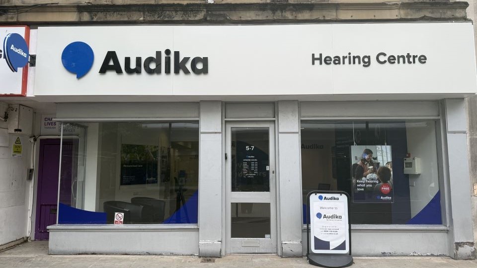 Exterior of Audika 5-7 St Sepulchre Gate Doncaster clinic