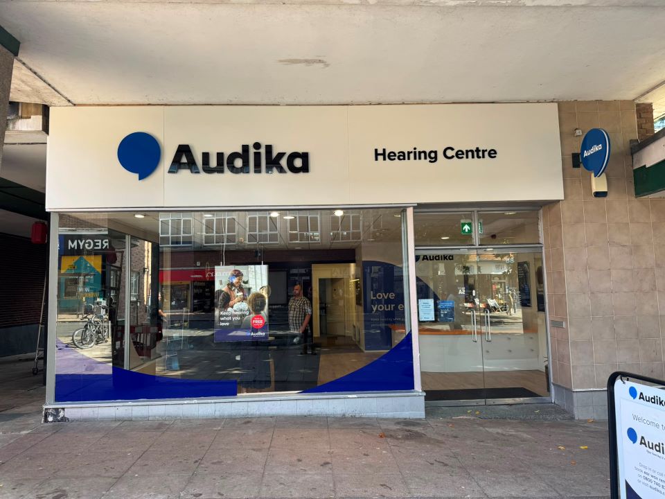 Exterior of Audika Exeter Fore Street
