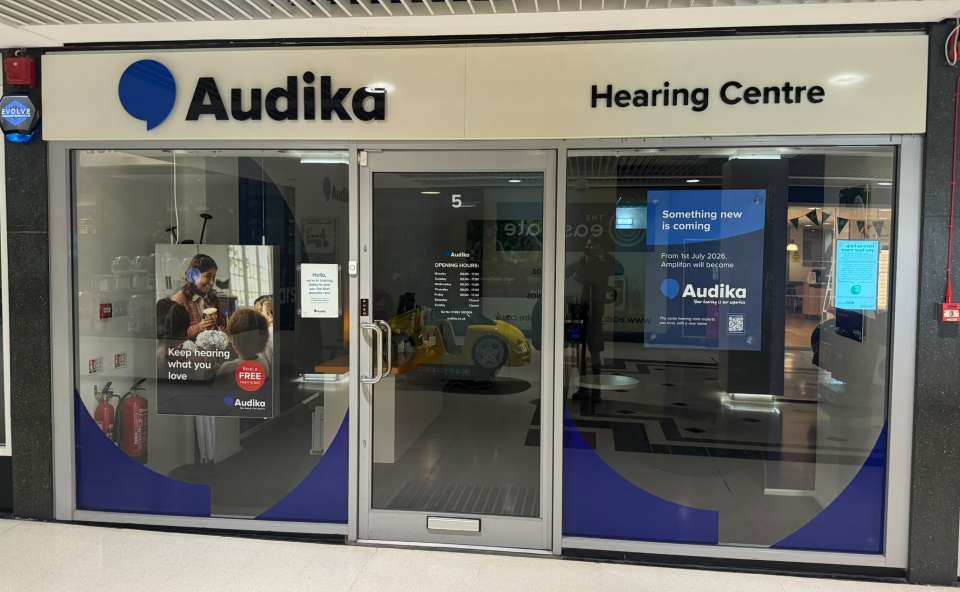 Exterior of Audika Gloucester