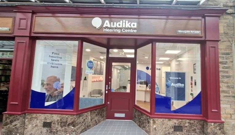 Exterior of Audika Halifax hearing centre