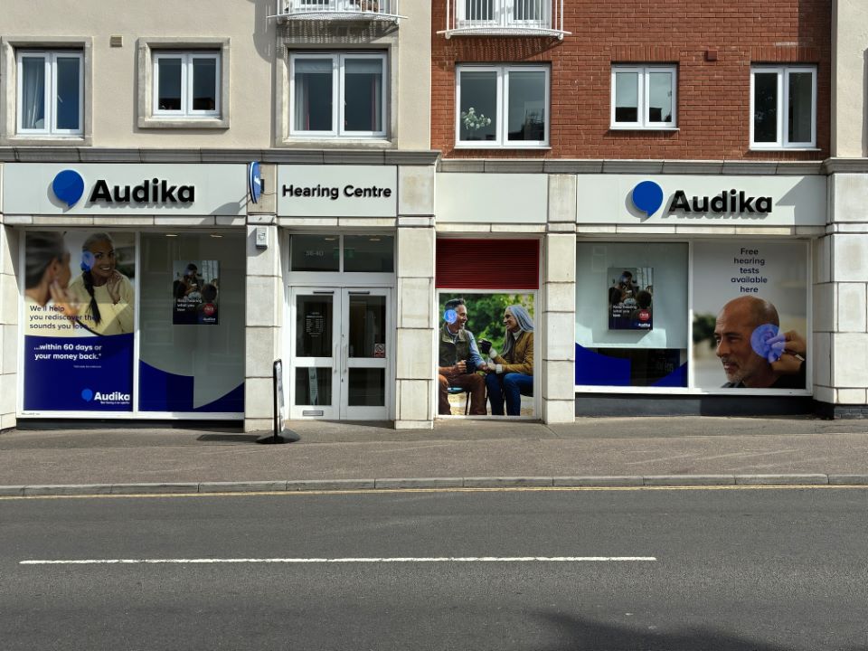 Exterior of Audika Norwich Ber Street