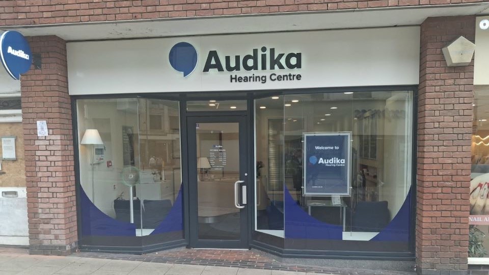 Exterior of Audika Norwich Westlegate branch