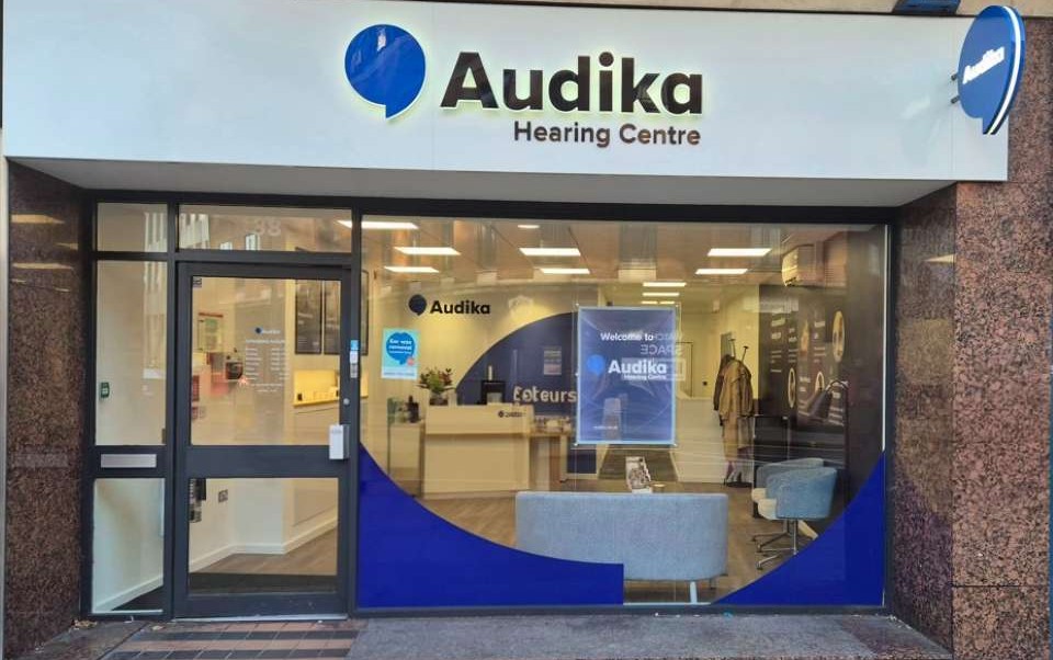 Exterior of Audika Nottingham