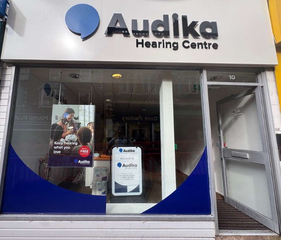 Exterior of Audika Preston clinic