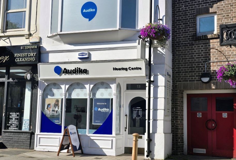 Exterior of Audika Sevenoaks hearing centre