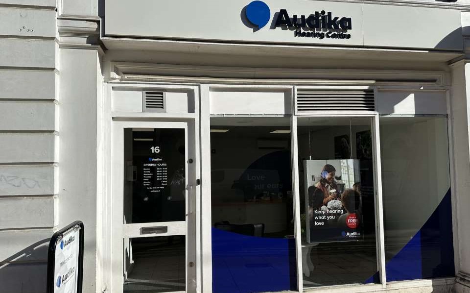 Exterior of Audika Sheffield Church Street