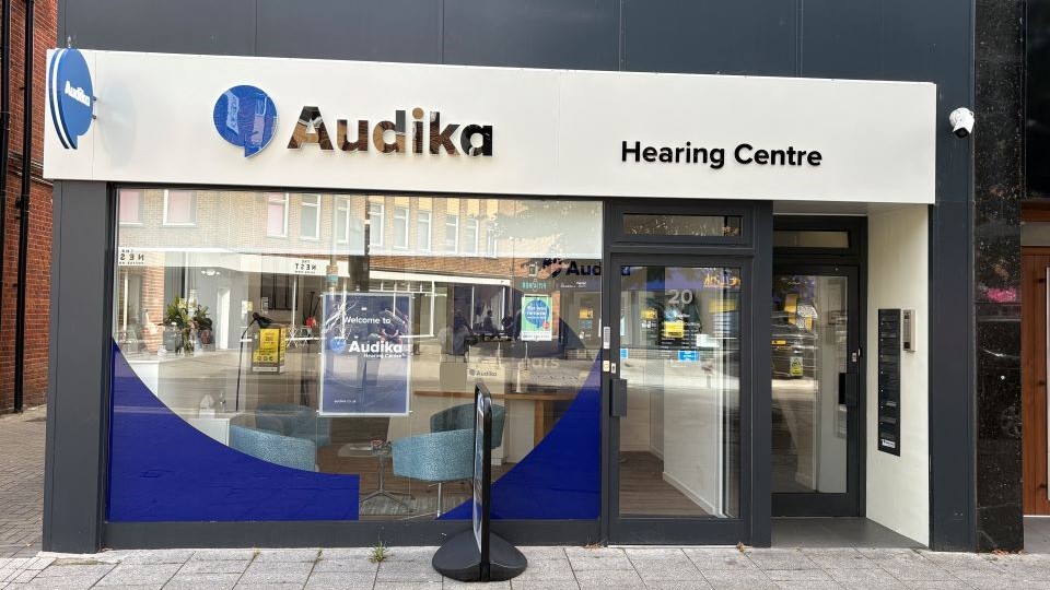 Exterior of Audika Southampton London Road