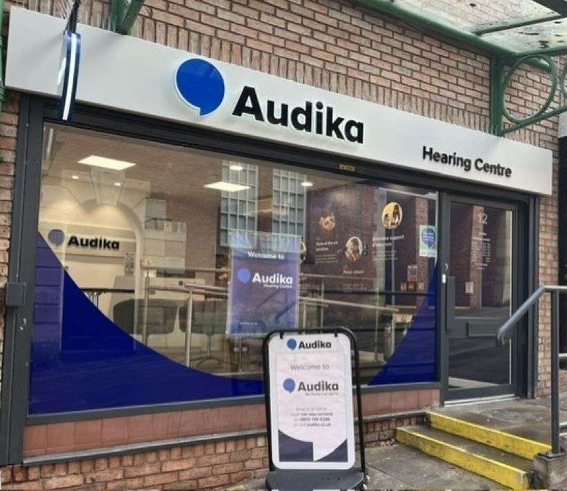 Exterior of Audika Stockport Vernon Street