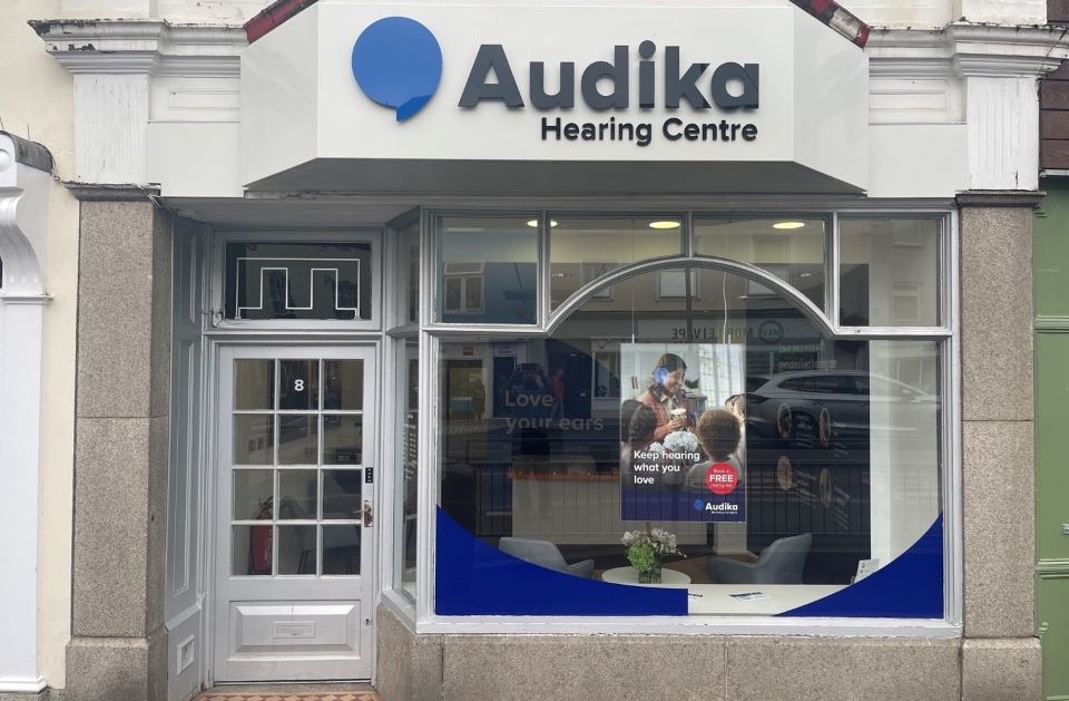 Exterior of Audika Truro on Victoria Square