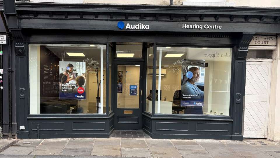 Exterior of Audika York 13 Goodramgate