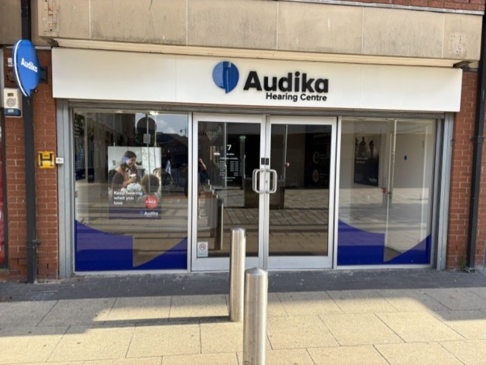 Exterior of Audika Middlesbrough