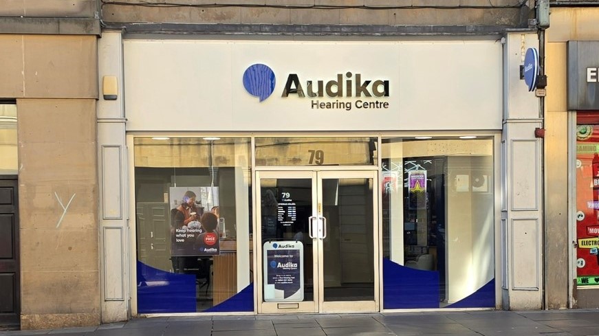 Exterior of Audika Newcastle Grainger Street