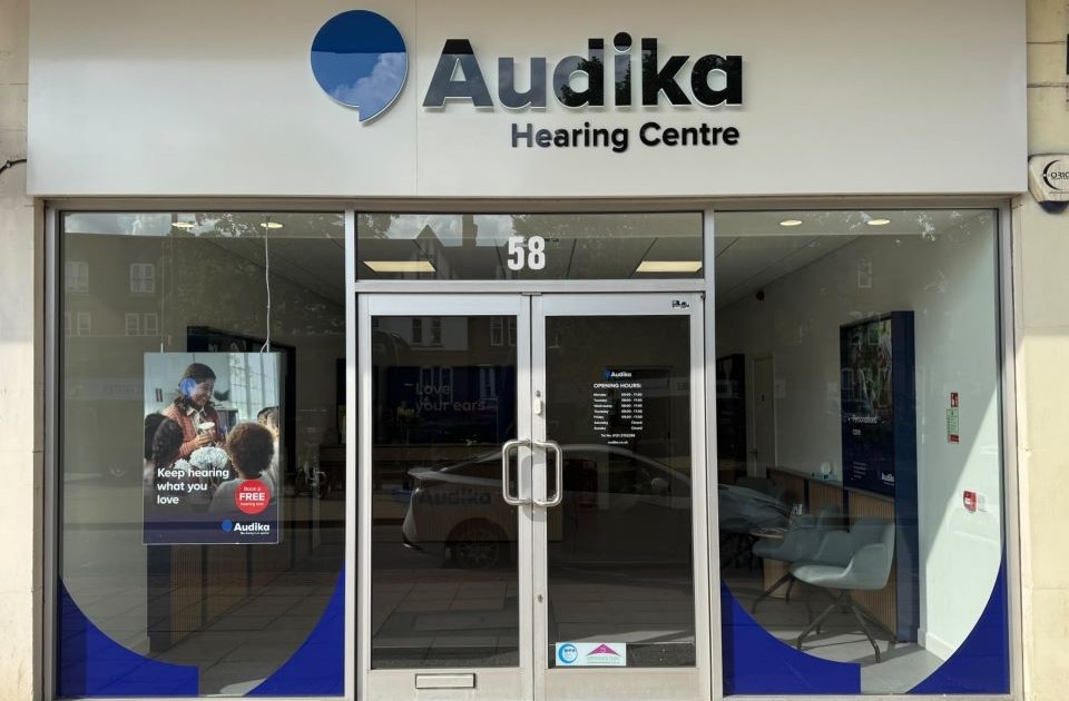 Exterior of Audika Solihull 58 Station Road