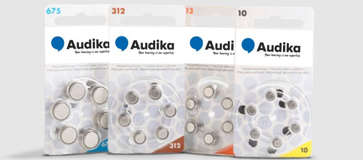 Audika Hearing Aid Batteries