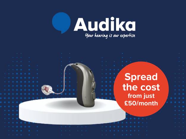 Spread the cost of hearing aids from Audika GB