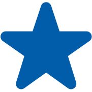 Graphic of a star review