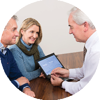 couple with dr and ipad