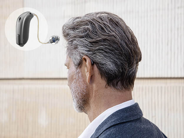 Behind-the-ear type of hearing aid