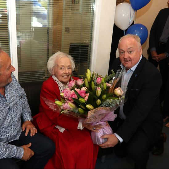 Gift Of Hearing winner Annie McCaul 