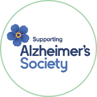 Supporting Alzheimer's Society logo