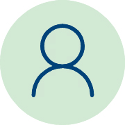 Branch Coordinator Icon featuring a person silhouette inside a light green circle